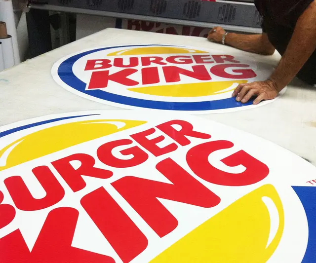 Printing for Burger King