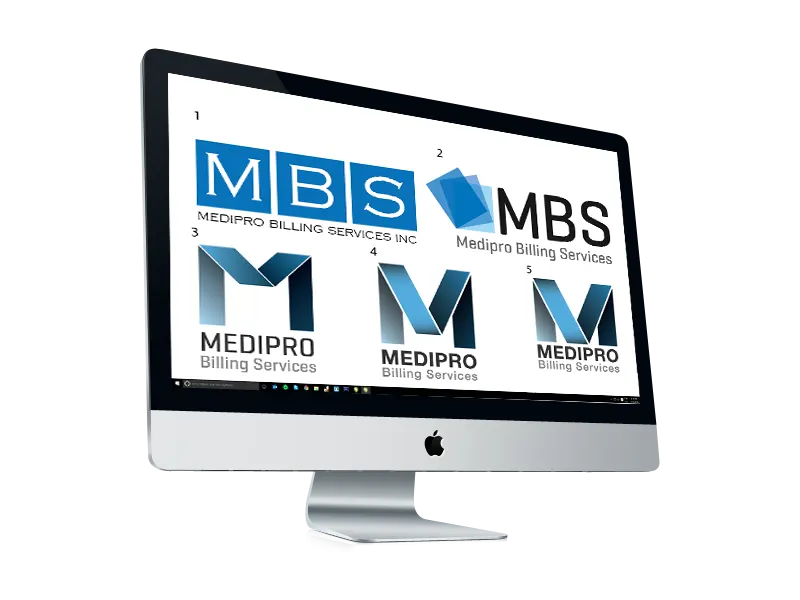 MBS Medipro Billing Services logo variations