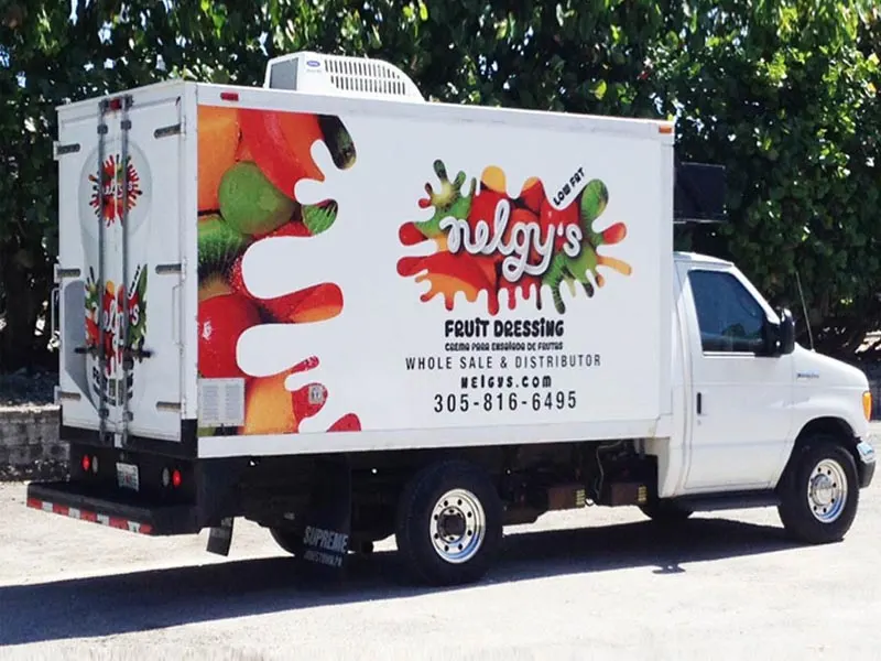 Nelgy's box truck wrap