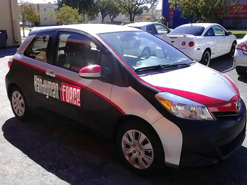 Handyman Force car wrap